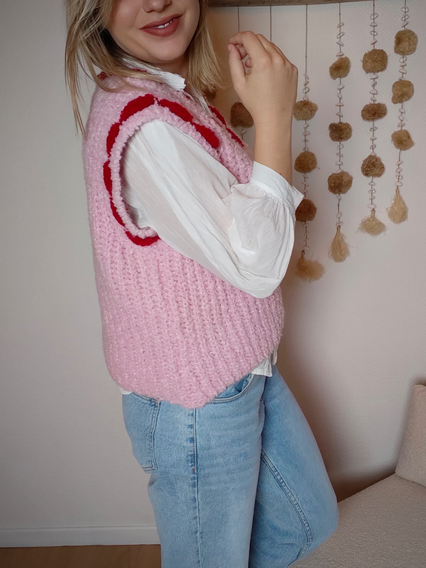 Pull sans manches Romane