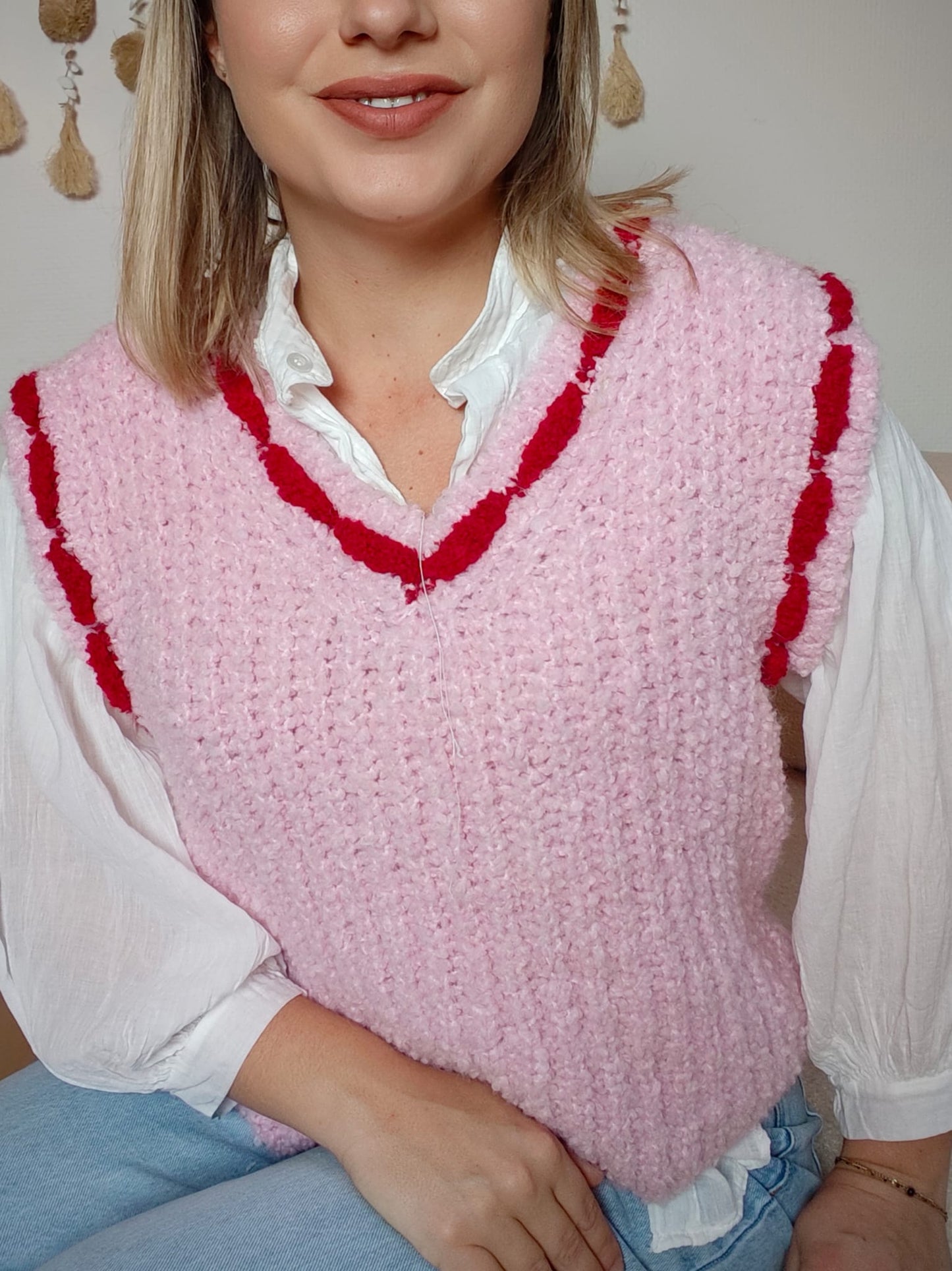 Pull sans manches Romane