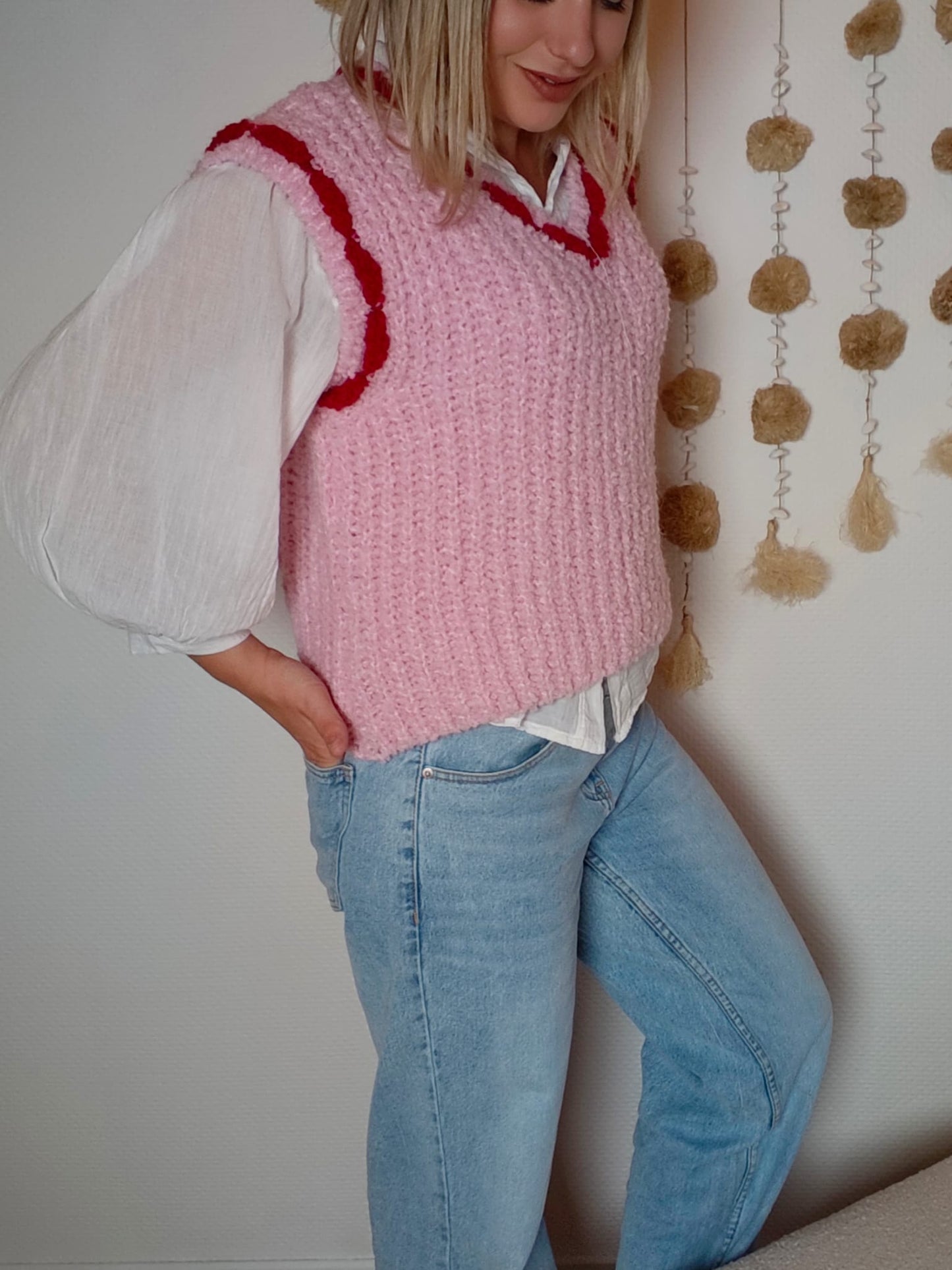 Pull sans manches Romane