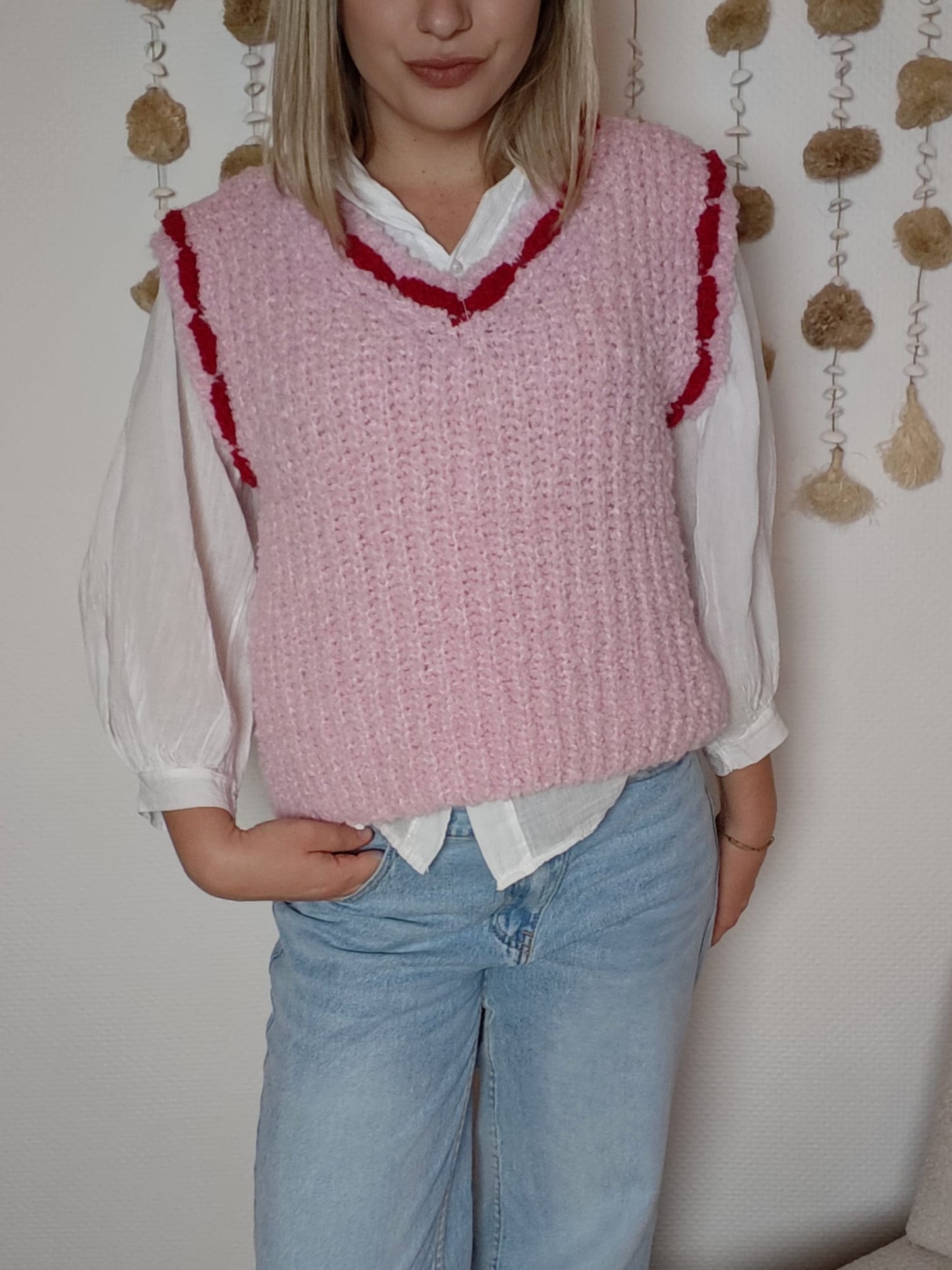 Pull sans manches Romane