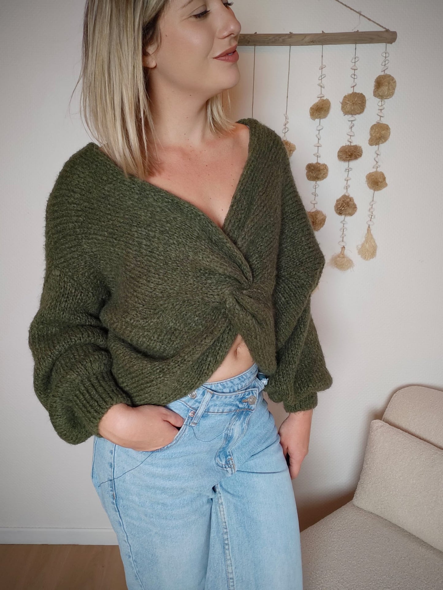 Pull réversible Camille