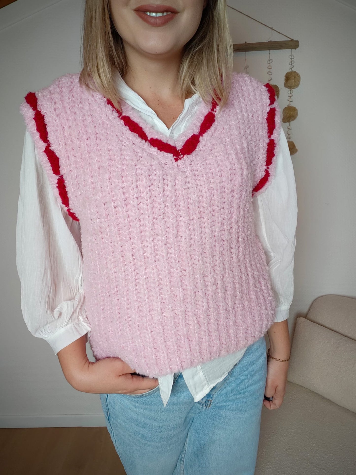 Pull sans manches Romane