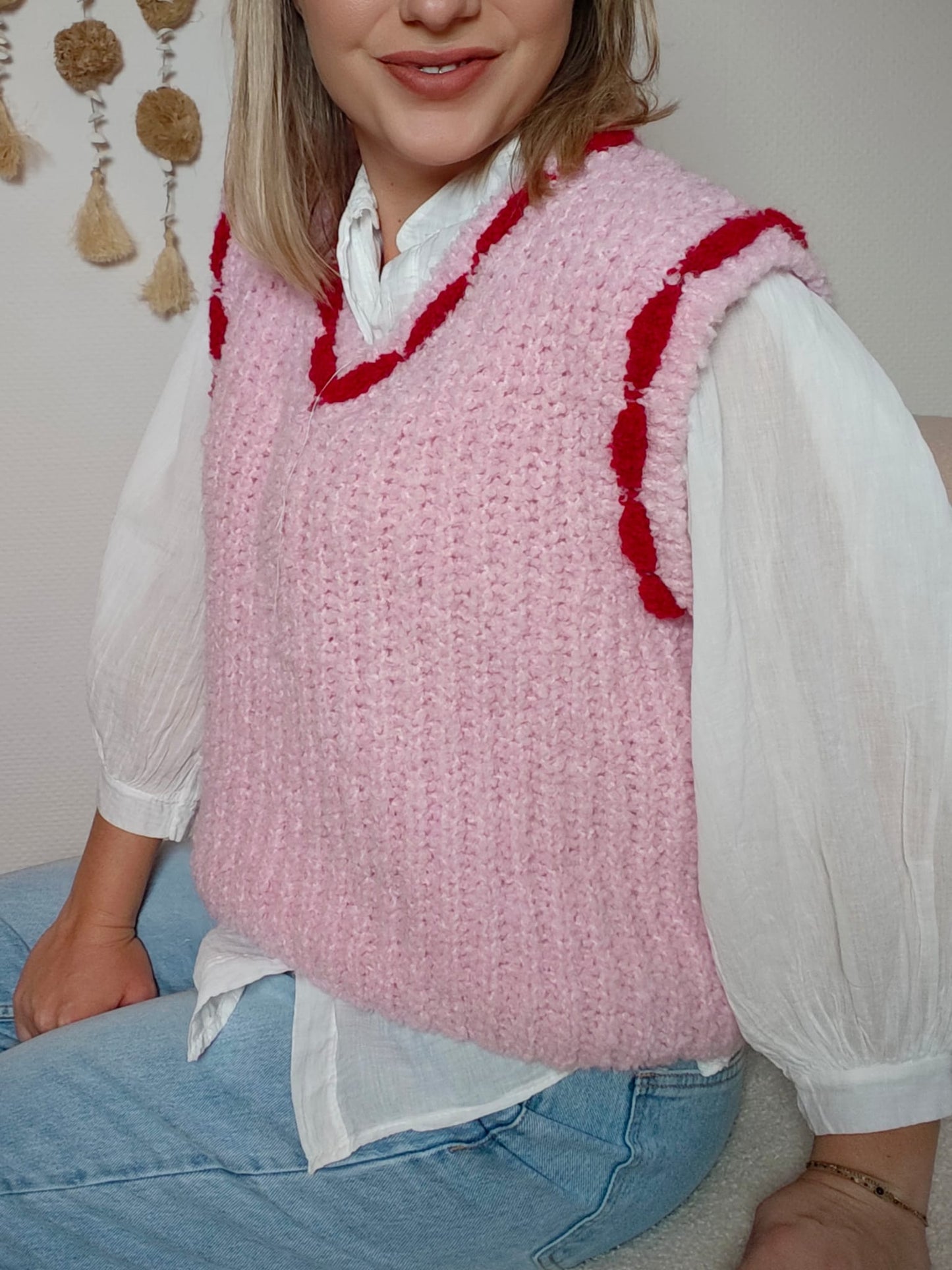 Pull sans manches Romane